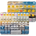 Railway Emoji Keyboard Theme
