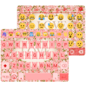 Love Flower Emoji Keyboard