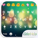 Color Halo Emoji Keyboard Skin