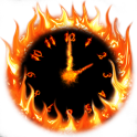 Fire Clock With Alarm