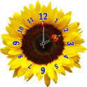 Flower Clock Widget