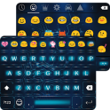 Neon Circuit Emoji Keyboard