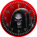 Skull Clock Widget