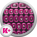 Keyboard Plus Neon Pink