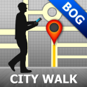 Bogota Map and Walks