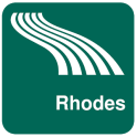 Carte de Rhodes off-line