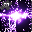Radiant Particles Glitters 3D Live Wallpaper