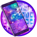Colorful Galaxy Keyboard Theme