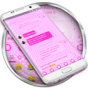 SMS Messages Valentine Love Pink Theme