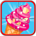 Ice Cream Jigsaw Puzzles Brain Games for Kids FREE