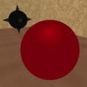Red ball maze