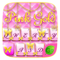 Pink Gold GO Keyboard Theme