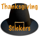 Thanksgiving Photo Stickers
