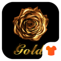 Gold Rose Theme for Android Free