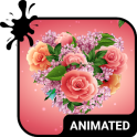 Bouquet Animated Keyboard + Live Wallpaper