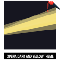 Xperia Dark and Yellow THEME