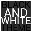 Black & White Icon THEME★FREE★