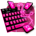 Розовый Клавиатура