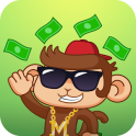 Swaggy Monkey Sticker for Messenger