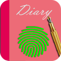 secret diary with fingerprint 2018 cute