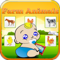 Memory game for kids Animals