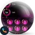 Spheres Pink Contacts & Dialer Theme