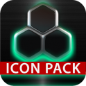 GLOW MINT icon pack HD 3D