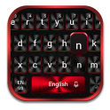 Cool Red Black Keyboard