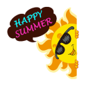 Summer Holiday Sticker GIF