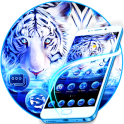 Blue White Tiger Theme