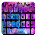Liquid Galaxy Droplets Keyboard Theme