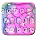 Colorful Water Drops Keyboard