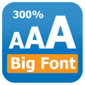 Big Font - Change Font Size - Larger Font