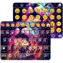 Galaxy Lion King Emoji Keyboard