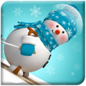 Snowman Winter Gift HD LWP