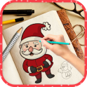 How to draw Christmas 2020 - Draw Santa Claus