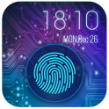 fingerprint style lock screen for prank