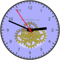 HoverClock analog vector clock