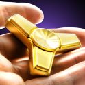 Golden fidget hand spinner