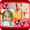 Sweet Cake Photo Collage