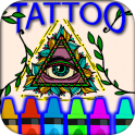 Tattoos Adults Coloring Book
