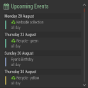 Event Schedule for Kustom