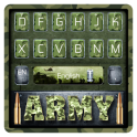 Army Camo bullets Keyboard Theme