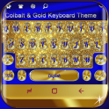 Cobalt and Gold Keyboard Theme