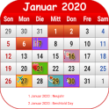 Switzerland Calendar