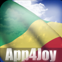 Congo Flag Live Wallpaper