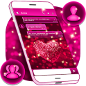 Glitter Love SMS Themes