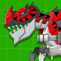 Red T-Rex Robot Dinosaur