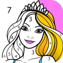 Princess Color by Number