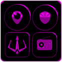 Black and Purple Icon Pack ✨Free✨